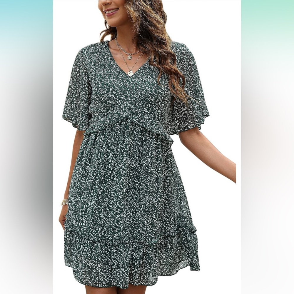 NWOT Size XL Green Dress